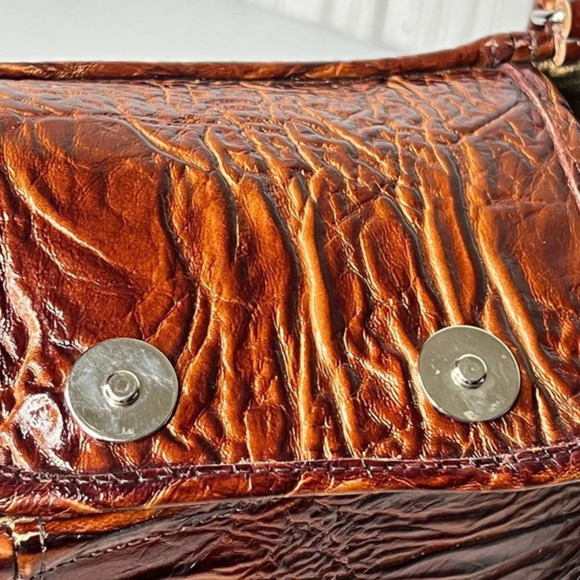 Bamzi Bag Leather‎ Embossed Tote Bag Pockets - Picture 11 of 15